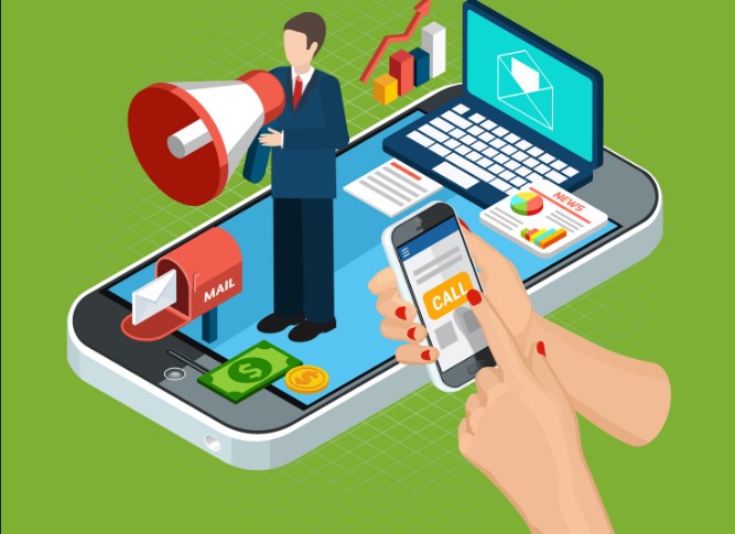 Strengthen your digital foundation with digital marketing infrastructure showing mobile communication, email marketing, and online growth